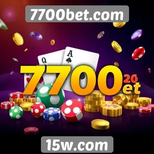 Opções de jogos oferecidas no 7700bet