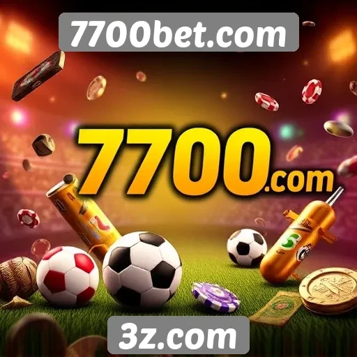 Variedade de jogos disponíveis em 7700bet